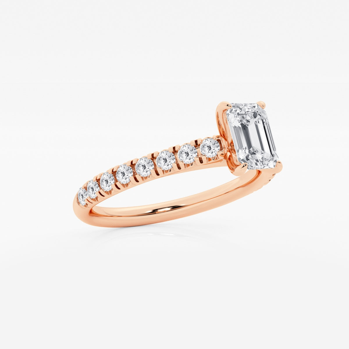 Estelle - French Pave Elegance Engagement Ring