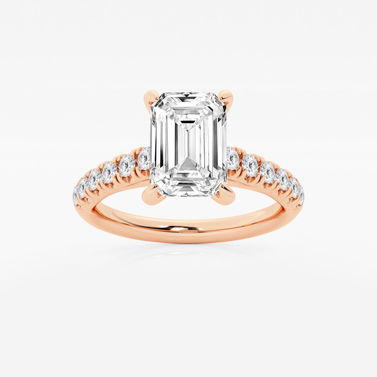 Estelle - French Pave Elegance Engagement Ring