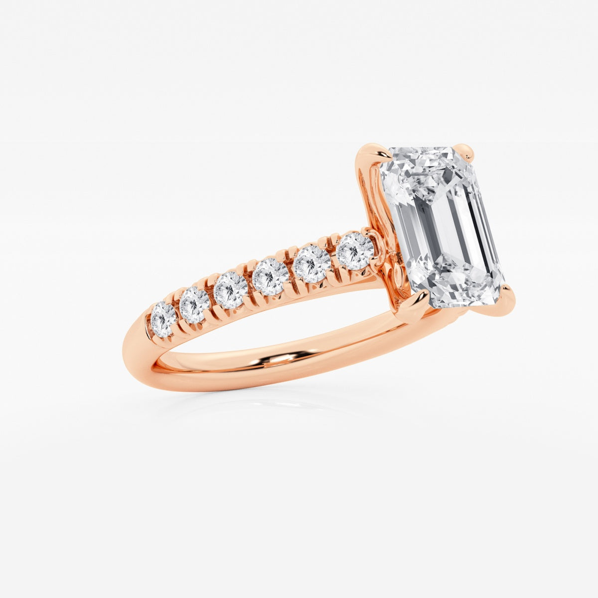 Estelle - French Pave Elegance Engagement Ring