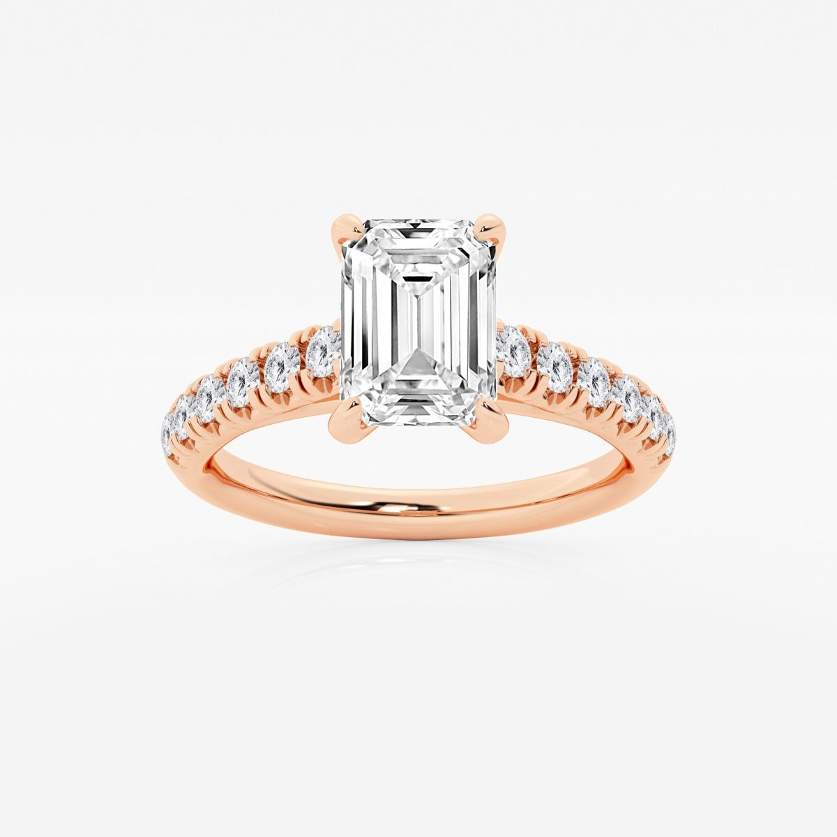 Estelle - French Pave Elegance Engagement Ring