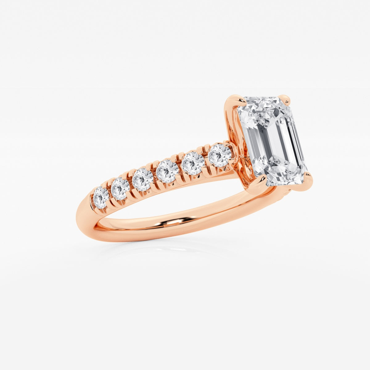 Estelle - French Pave Elegance Engagement Ring