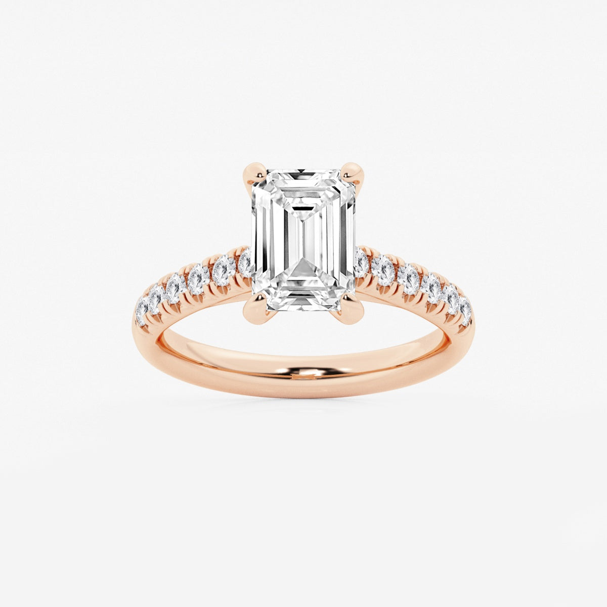 Estelle - French Pave Elegance Engagement Ring