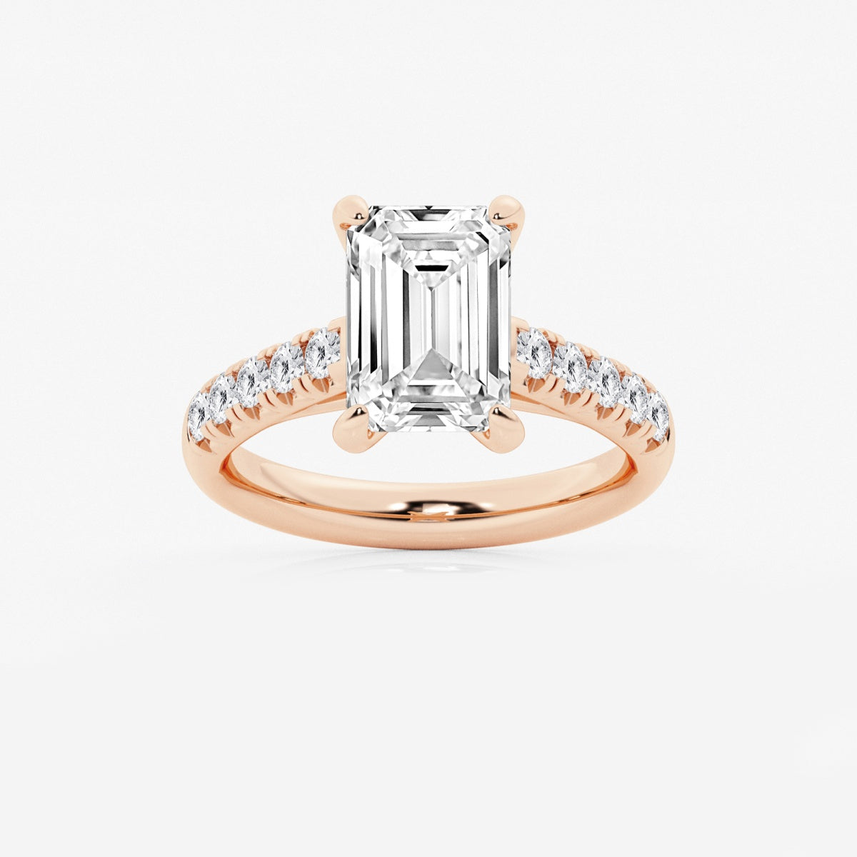 Estelle - French Pave Elegance Engagement Ring