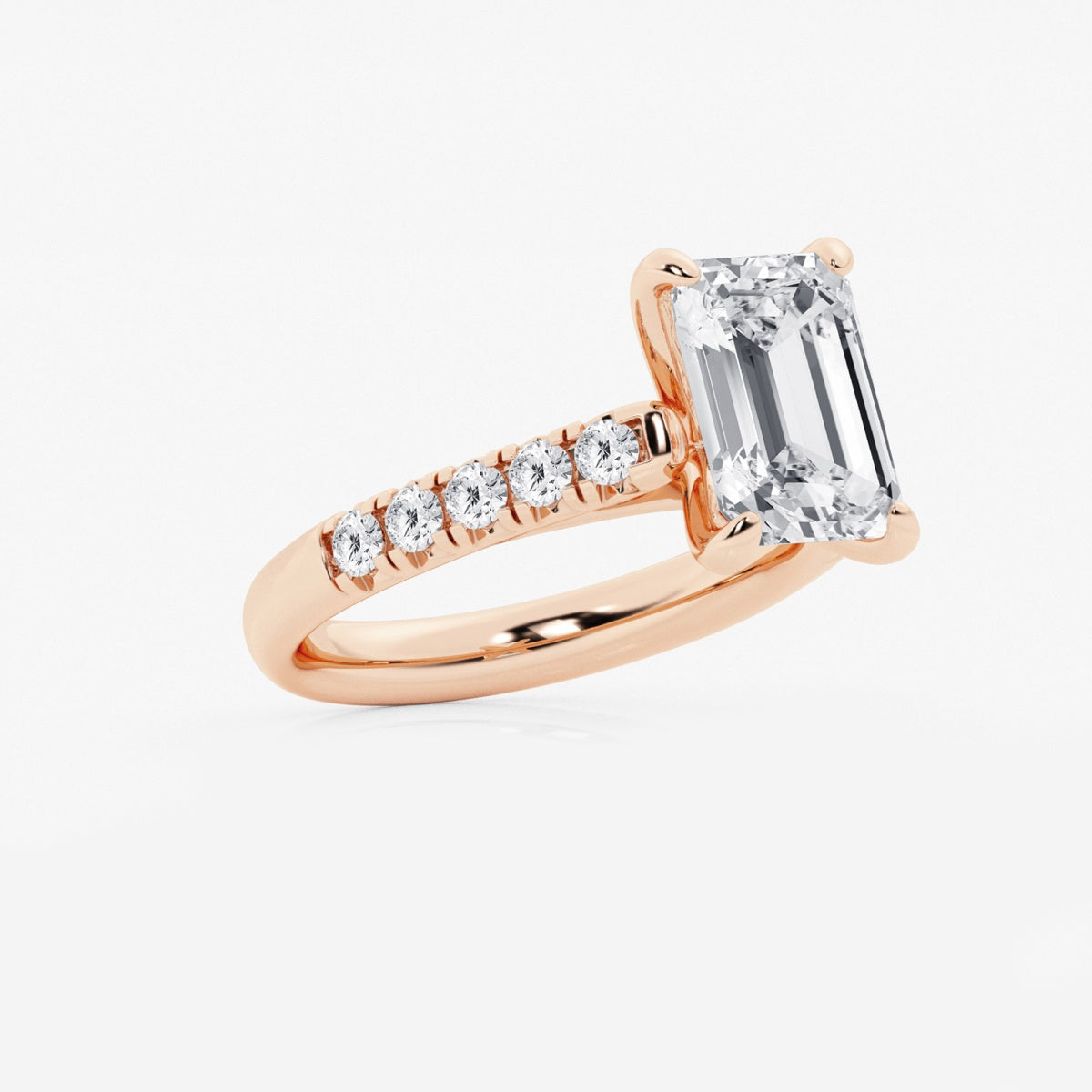 Estelle - French Pave Elegance Engagement Ring