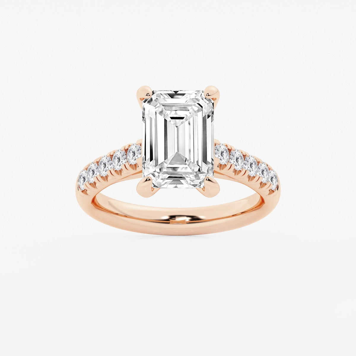 Estelle - French Pave Elegance Engagement Ring