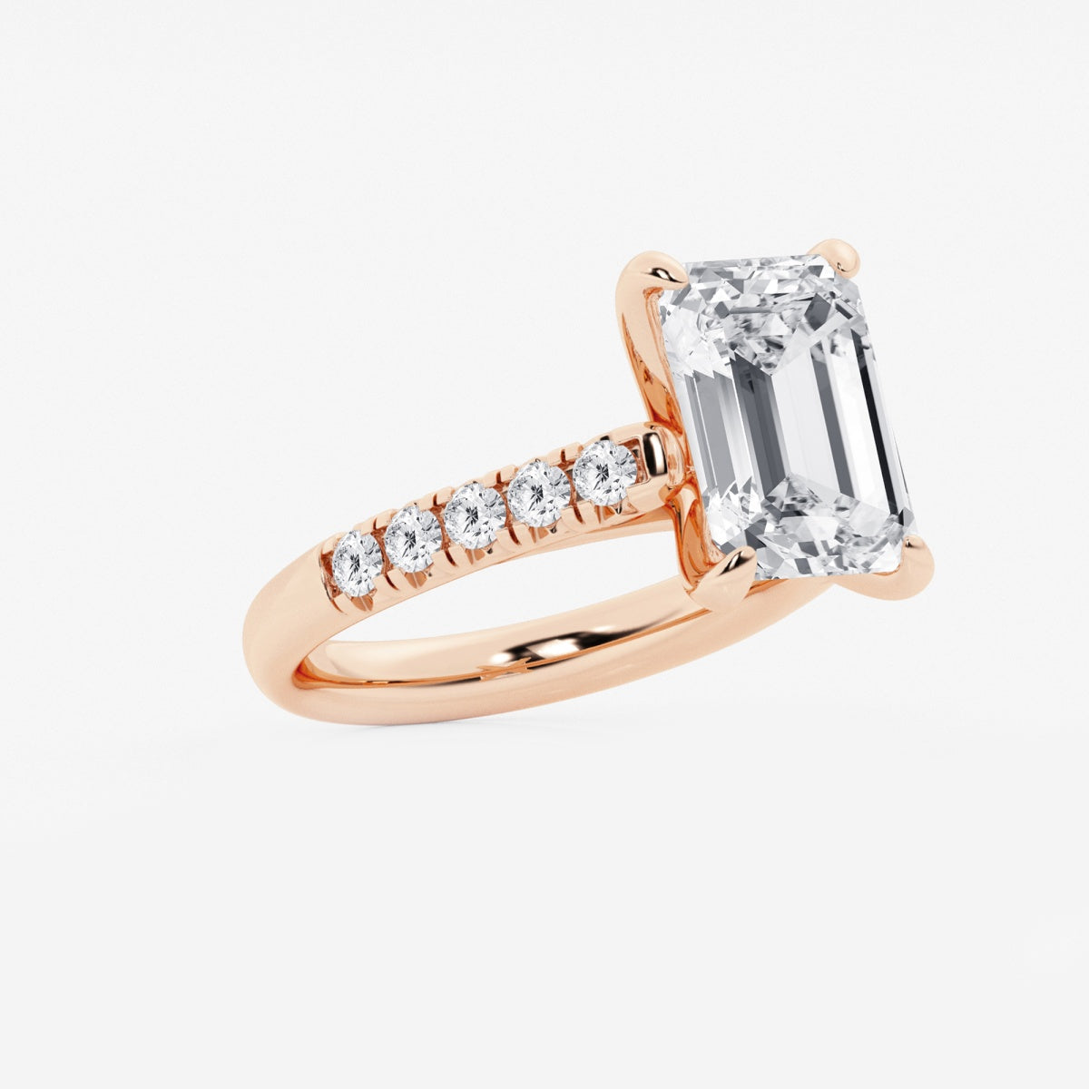 Estelle - French Pave Elegance Engagement Ring