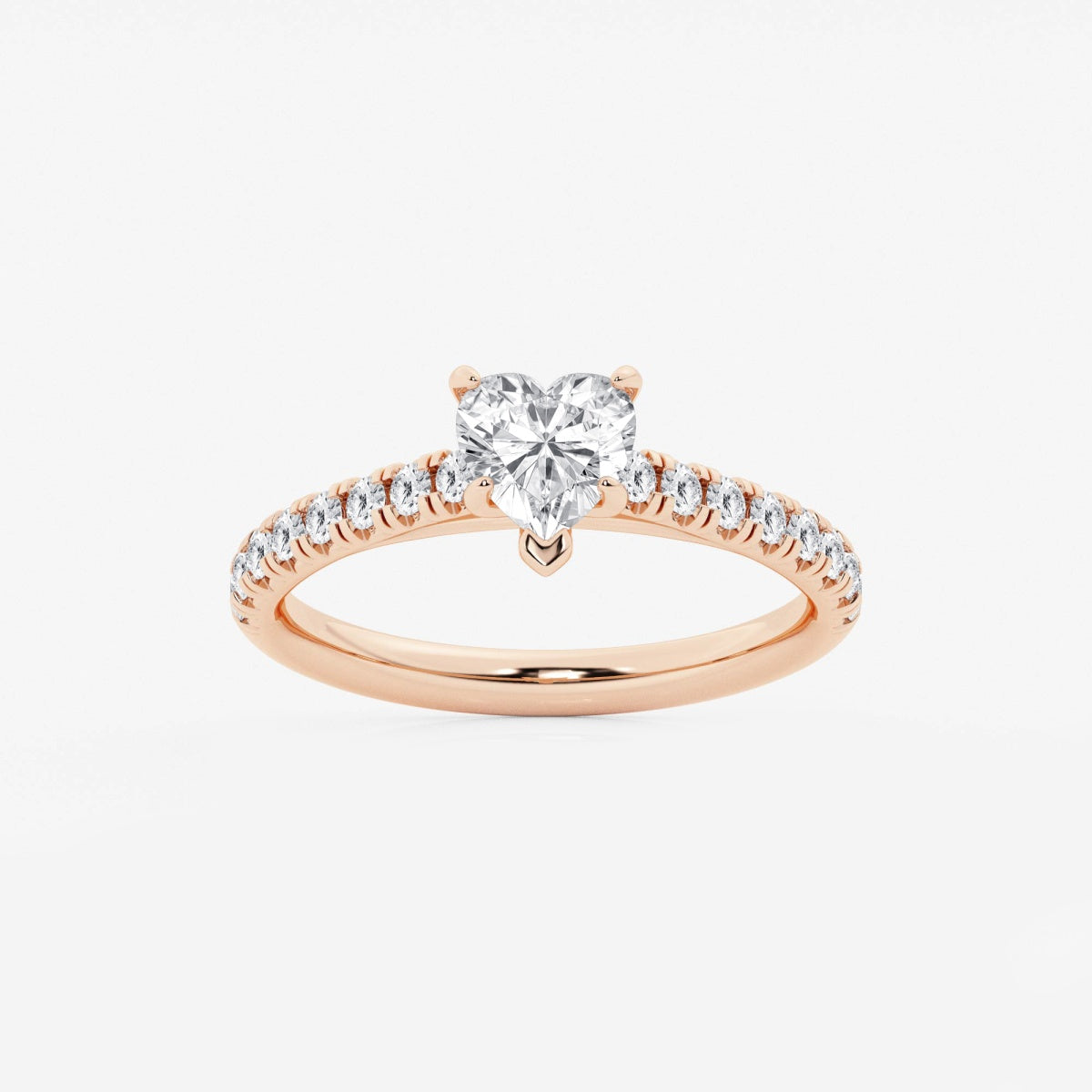 Estelle - French Pave Elegance Engagement Ring