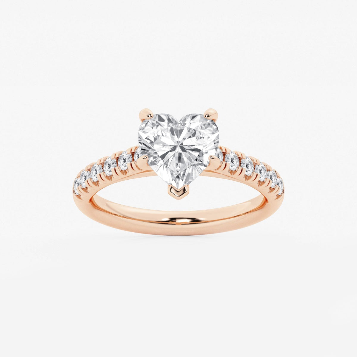 Estelle - French Pave Elegance Engagement Ring