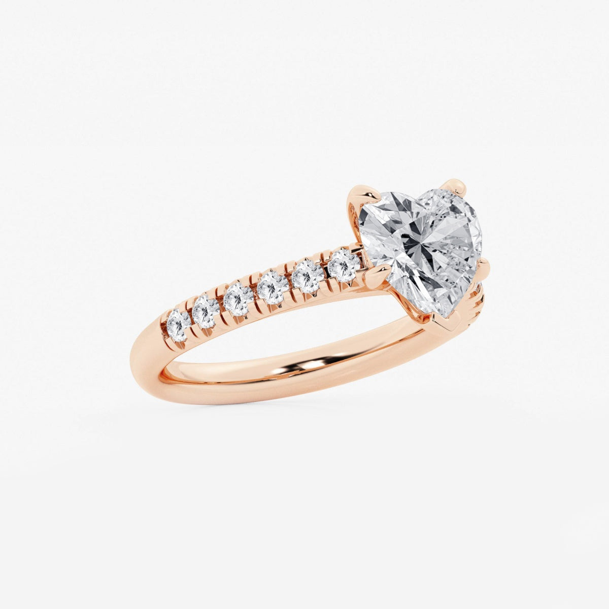 Estelle - French Pave Elegance Engagement Ring