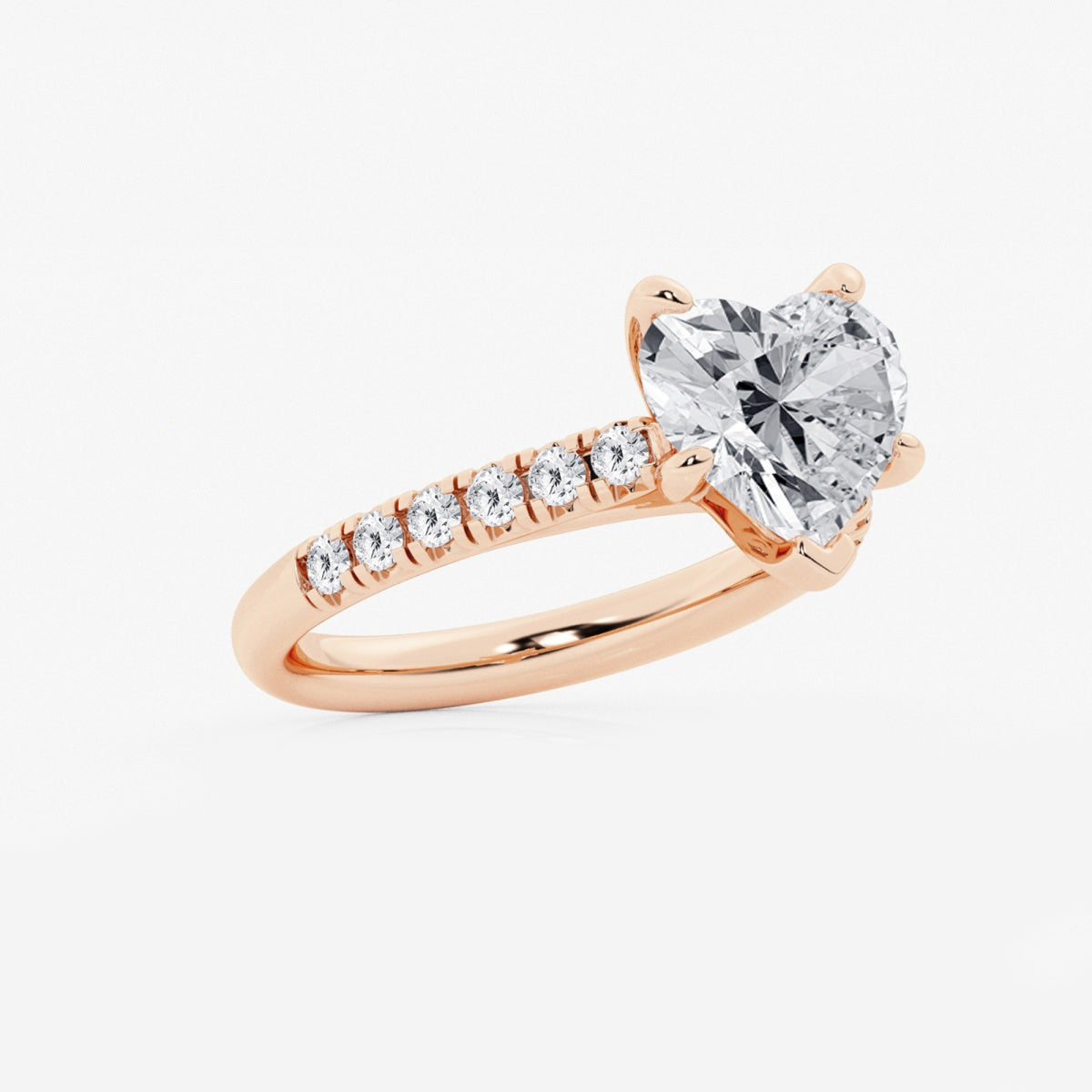 Estelle - French Pave Elegance Engagement Ring