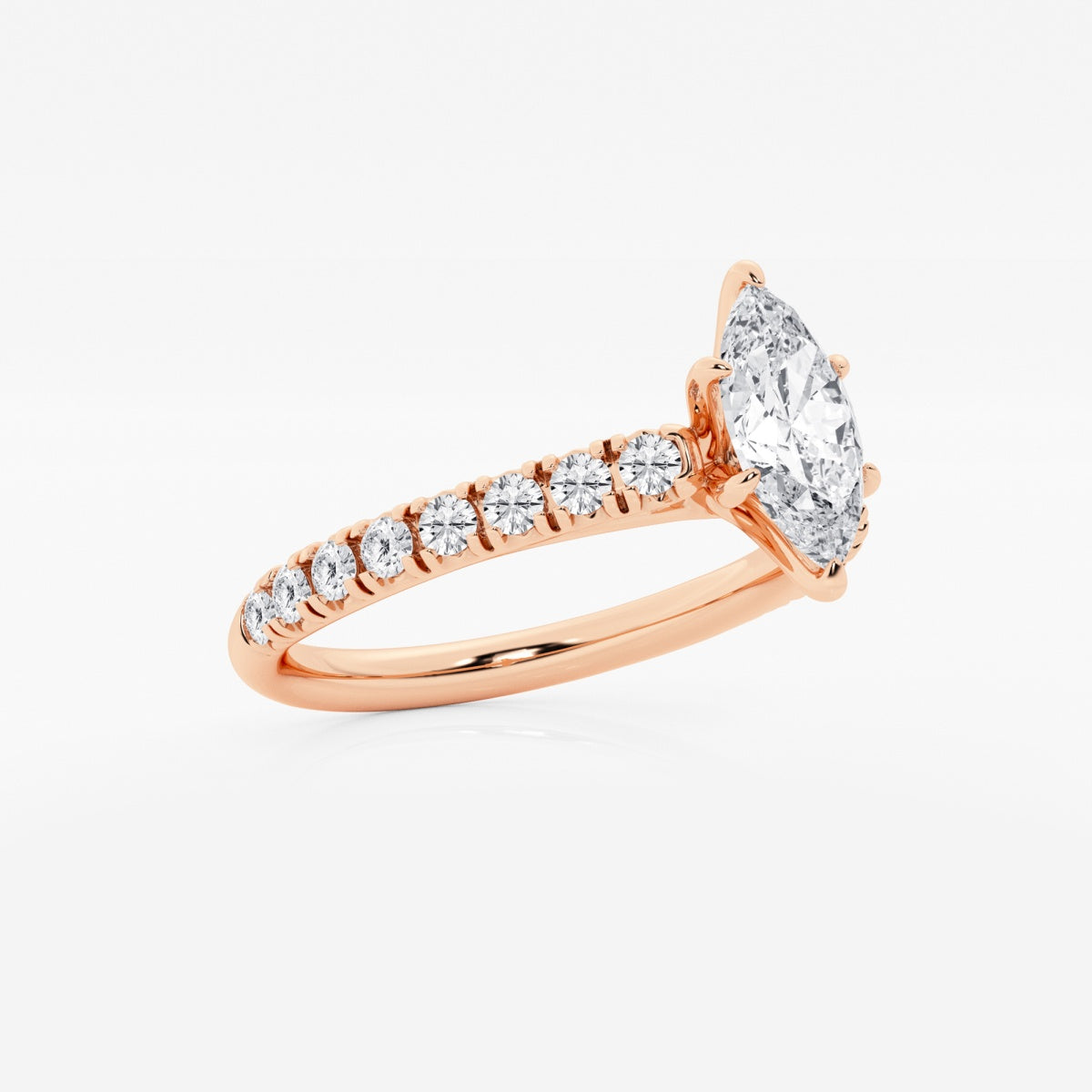 Estelle - French Pave Elegance Engagement Ring