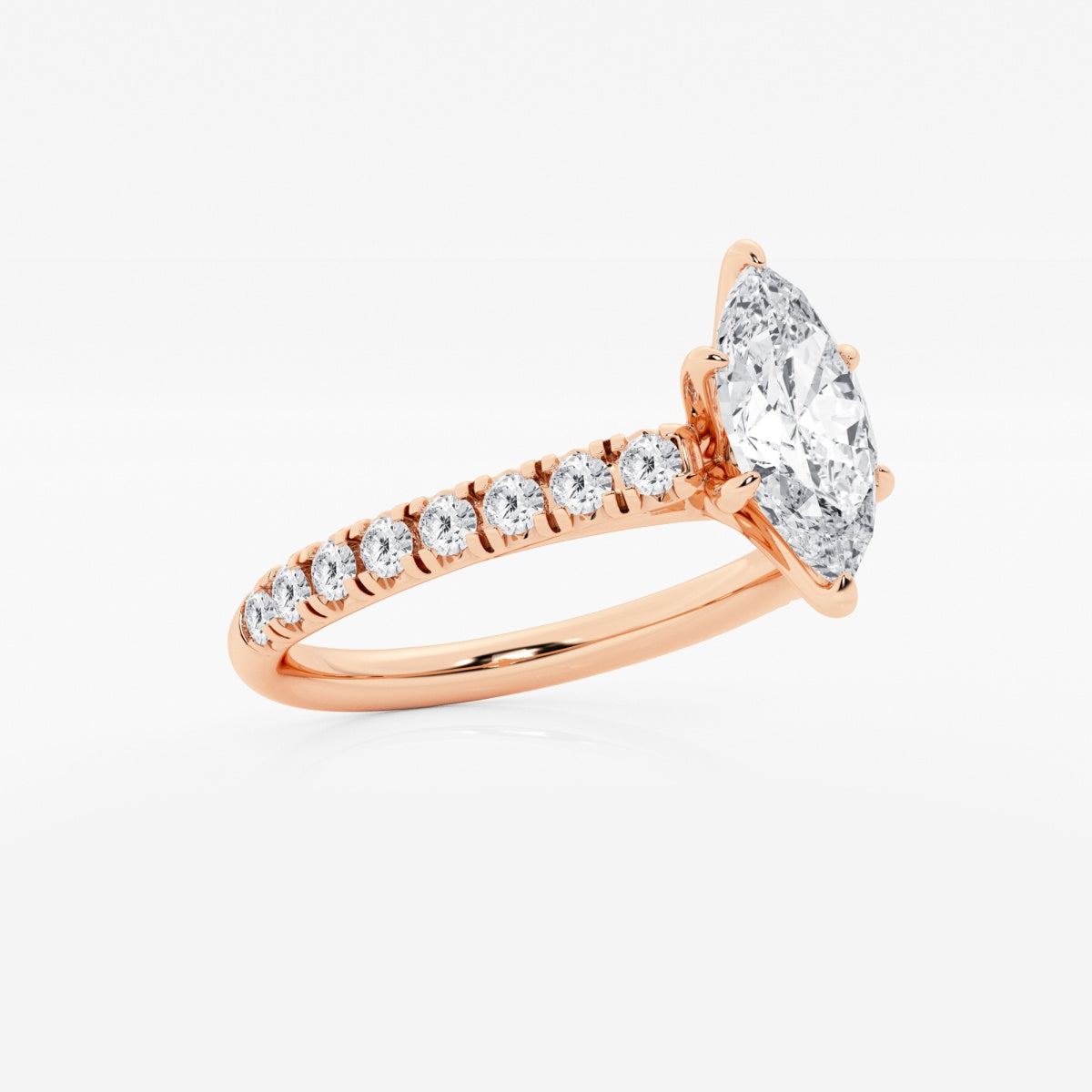 Estelle - French Pave Elegance Engagement Ring