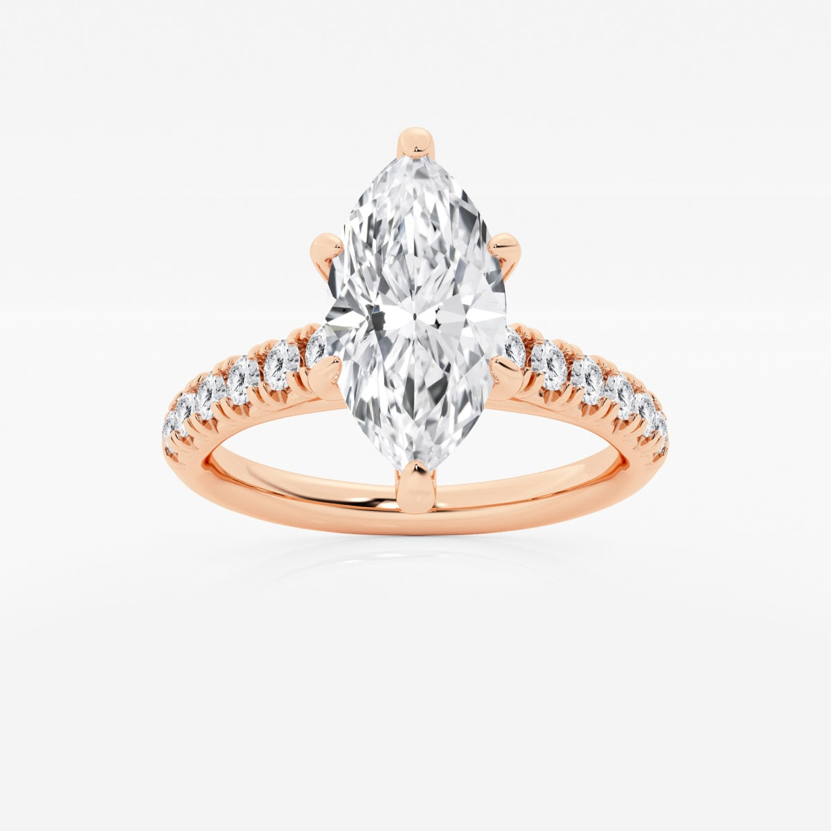 Estelle - French Pave Elegance Engagement Ring