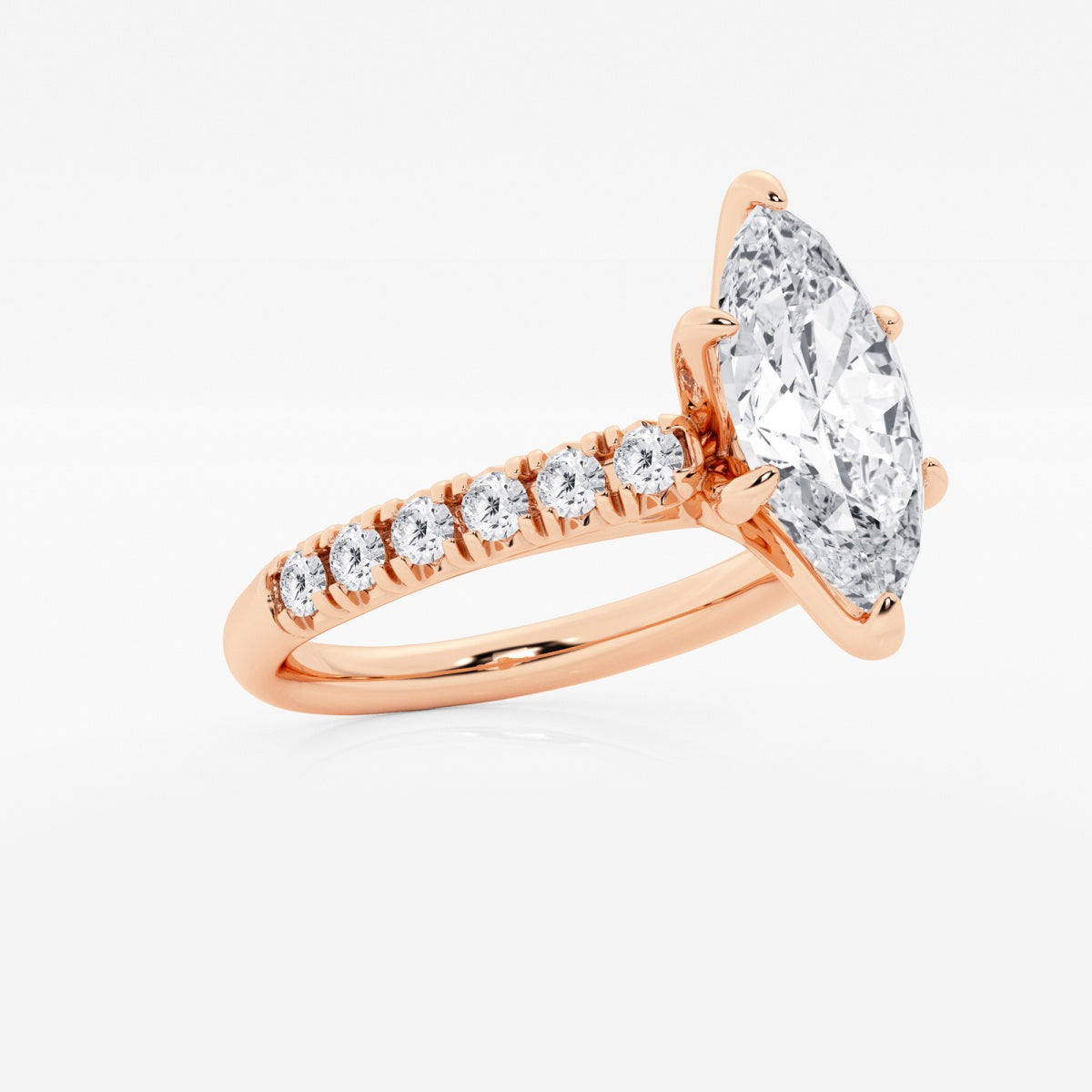 Estelle - French Pave Elegance Engagement Ring