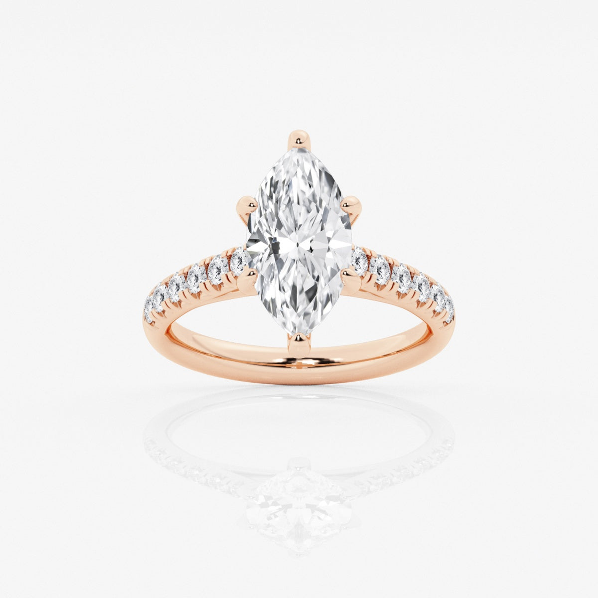 Estelle - French Pave Elegance Engagement Ring