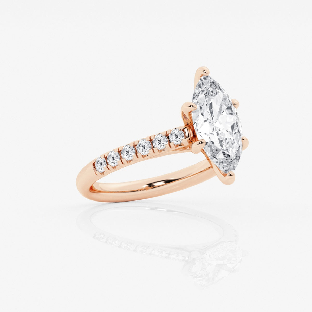 Estelle - French Pave Elegance Engagement Ring