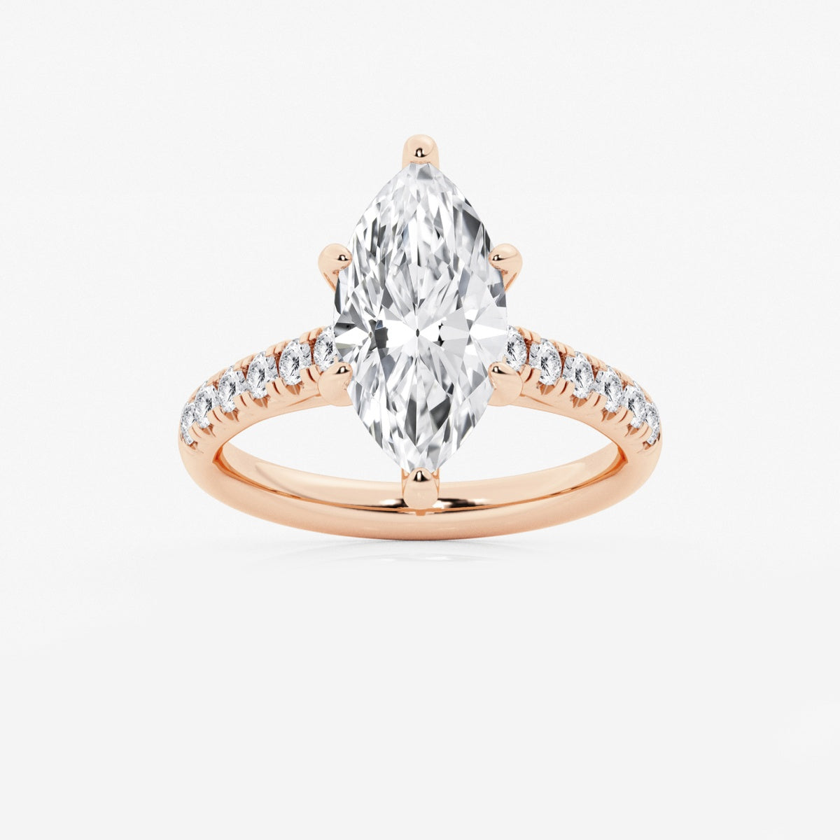 Estelle - French Pave Elegance Engagement Ring