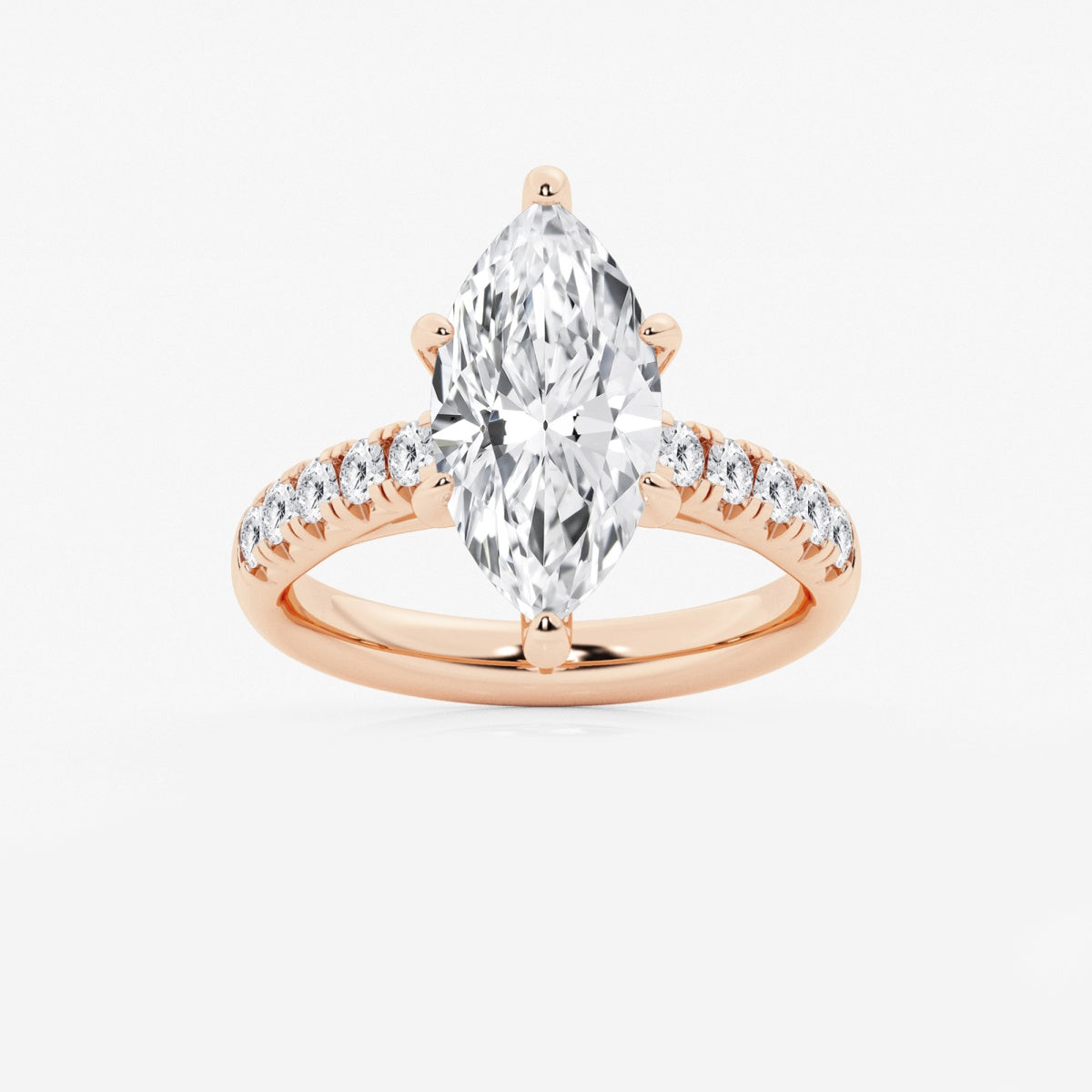 Estelle - French Pave Elegance Engagement Ring