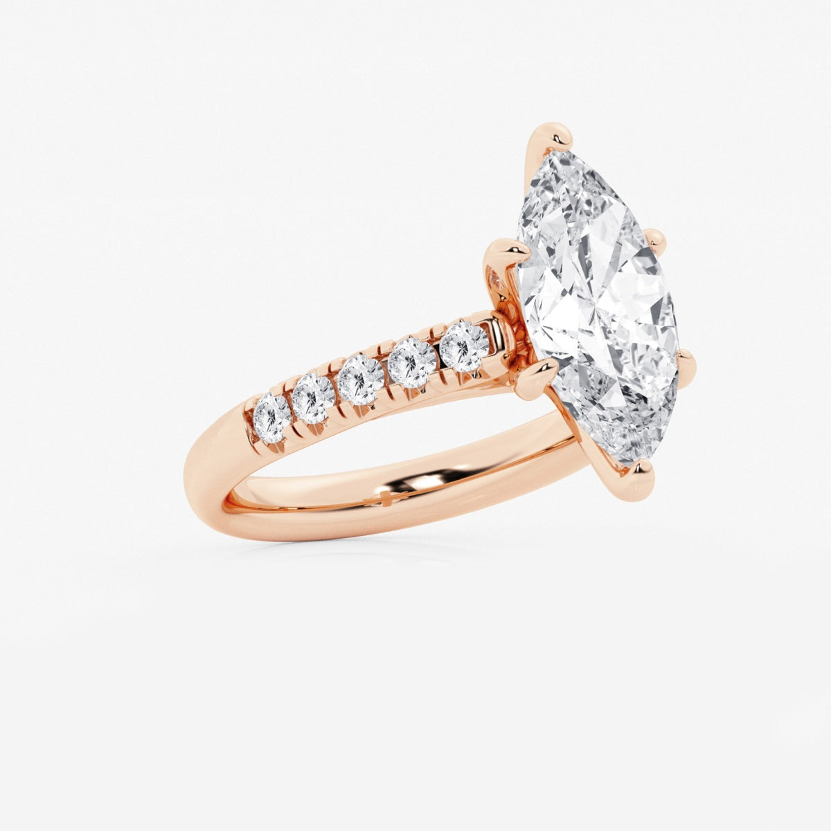 Estelle - French Pave Elegance Engagement Ring