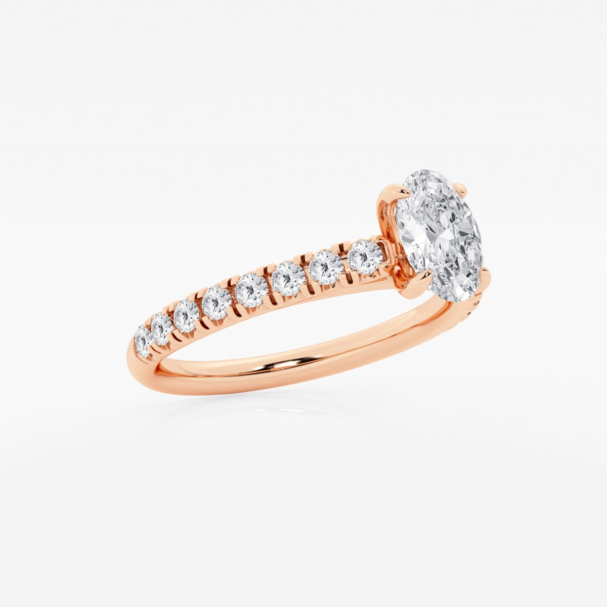 Estelle - French Pave Elegance Engagement Ring