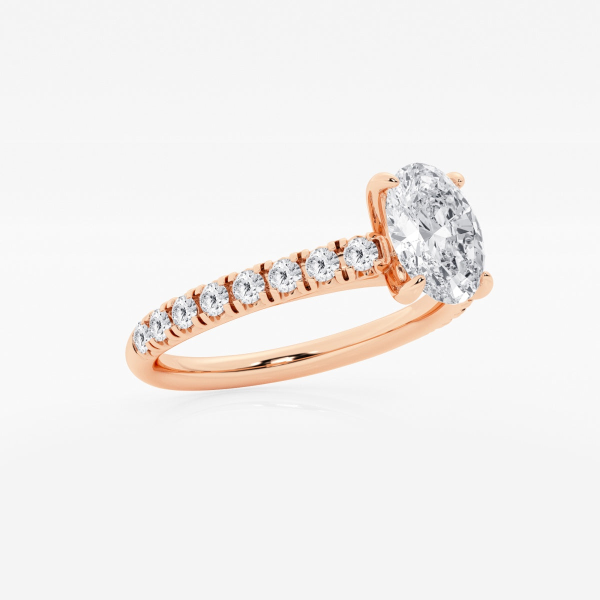 Estelle - French Pave Elegance Engagement Ring