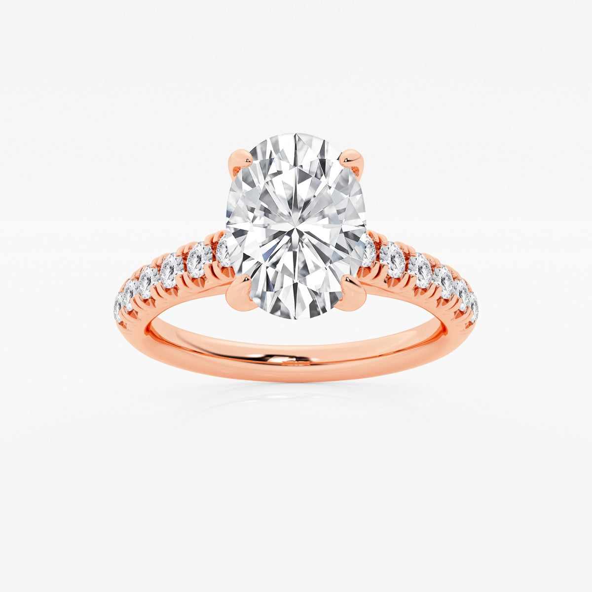 Estelle - French Pave Elegance Engagement Ring