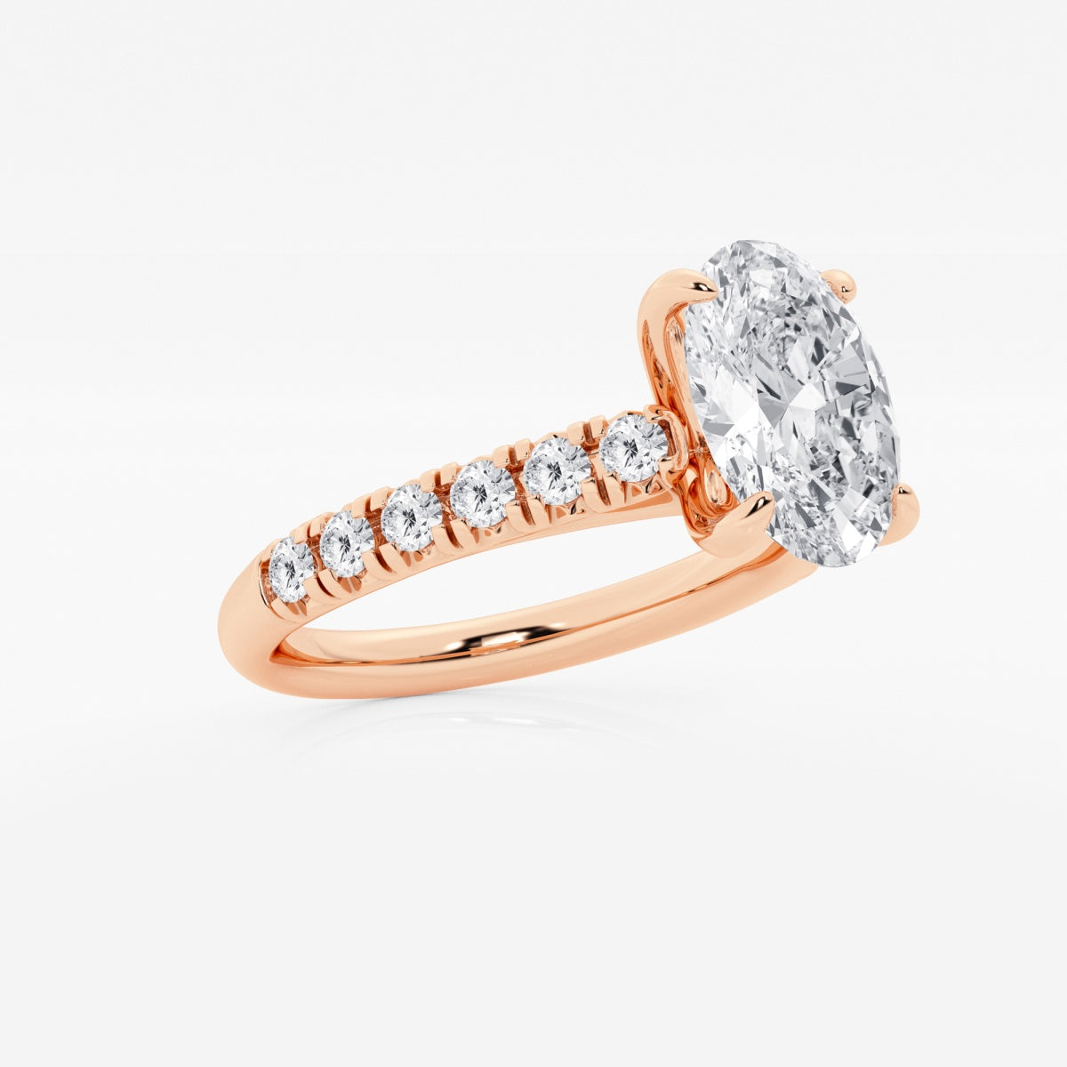 Estelle - French Pave Elegance Engagement Ring