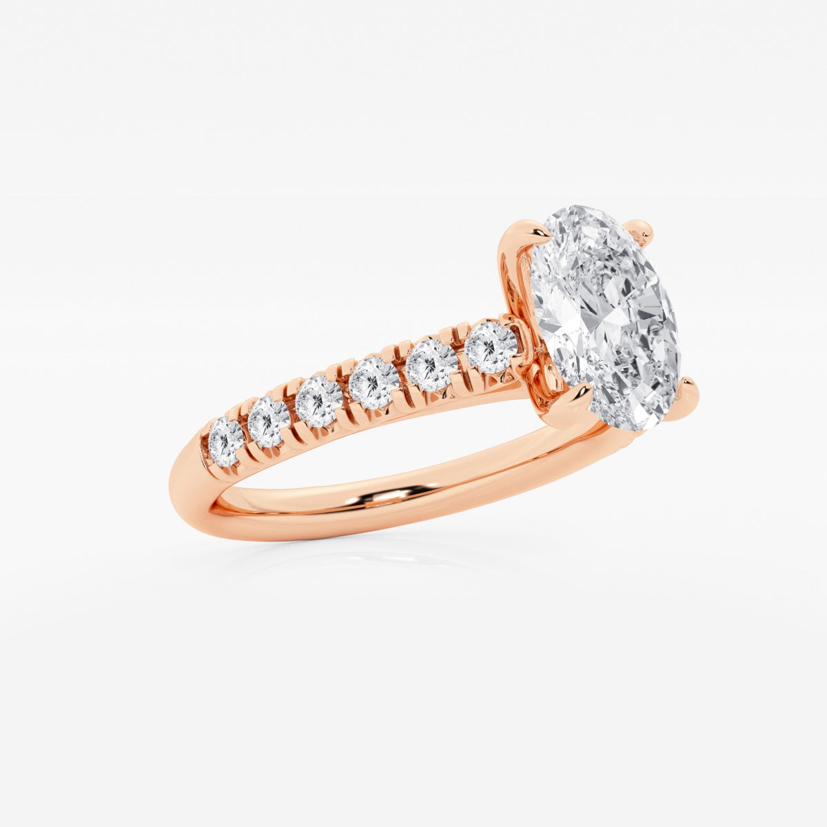 Estelle - French Pave Elegance Engagement Ring