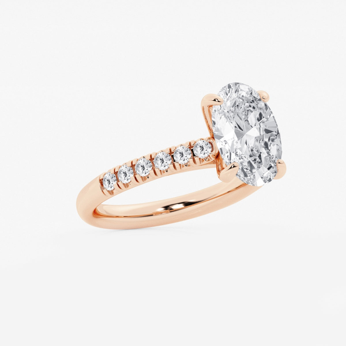 Estelle - French Pave Elegance Engagement Ring