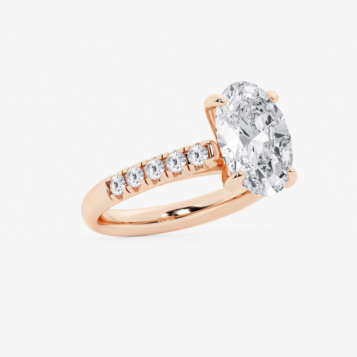 Estelle - French Pave Elegance Engagement Ring