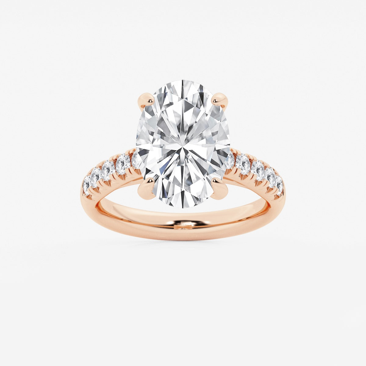 Estelle - French Pave Elegance Engagement Ring