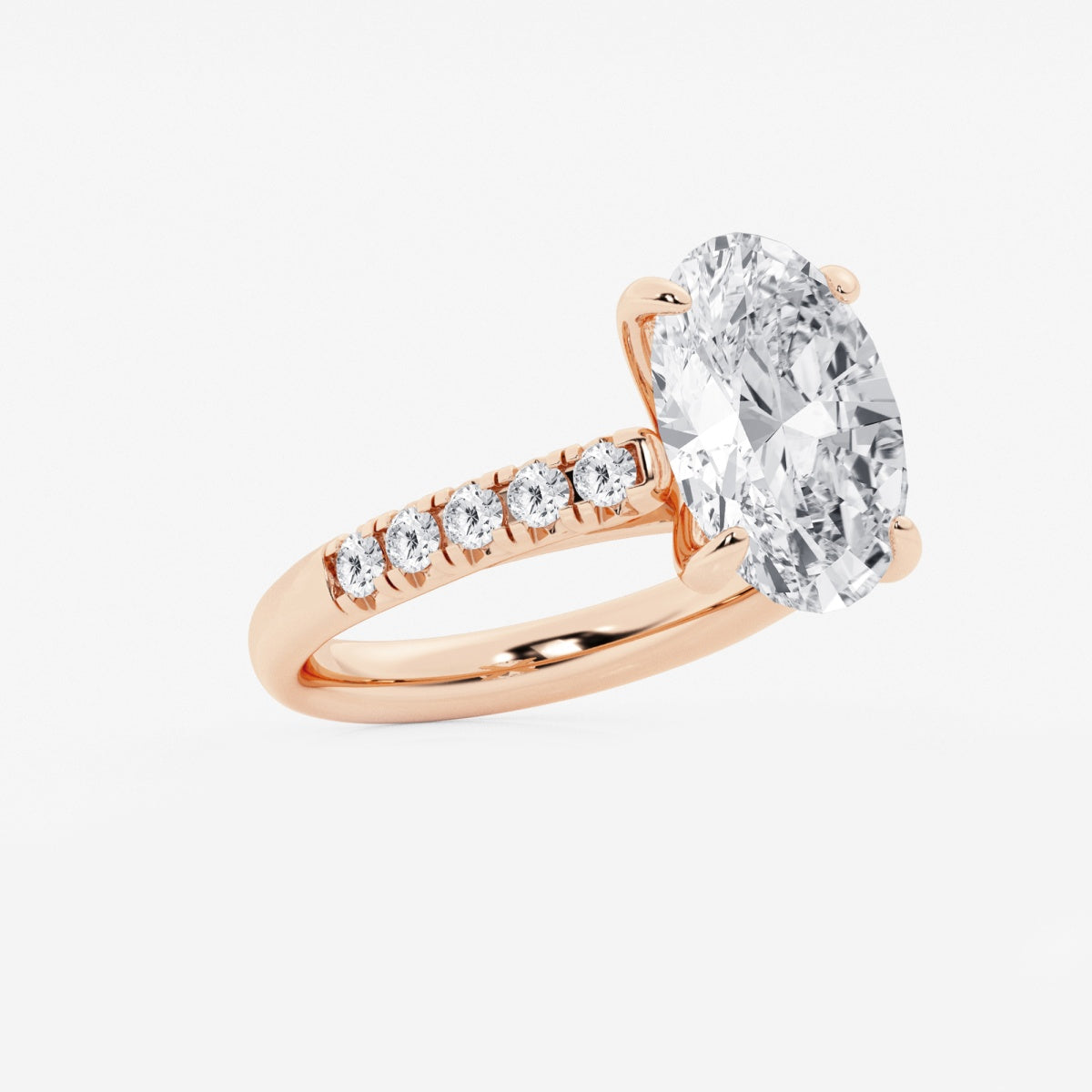 Estelle - French Pave Elegance Engagement Ring