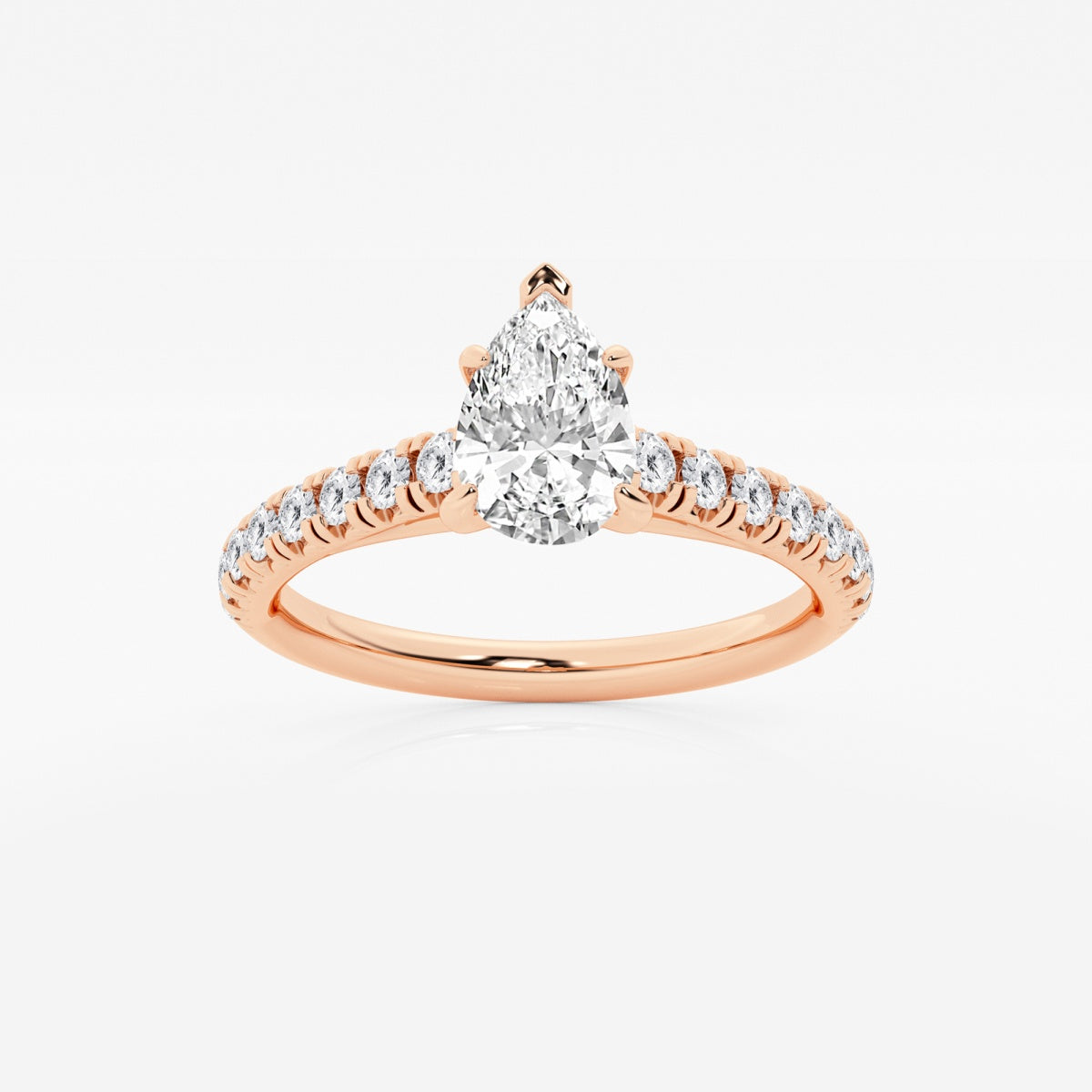 Estelle - French Pave Elegance Engagement Ring