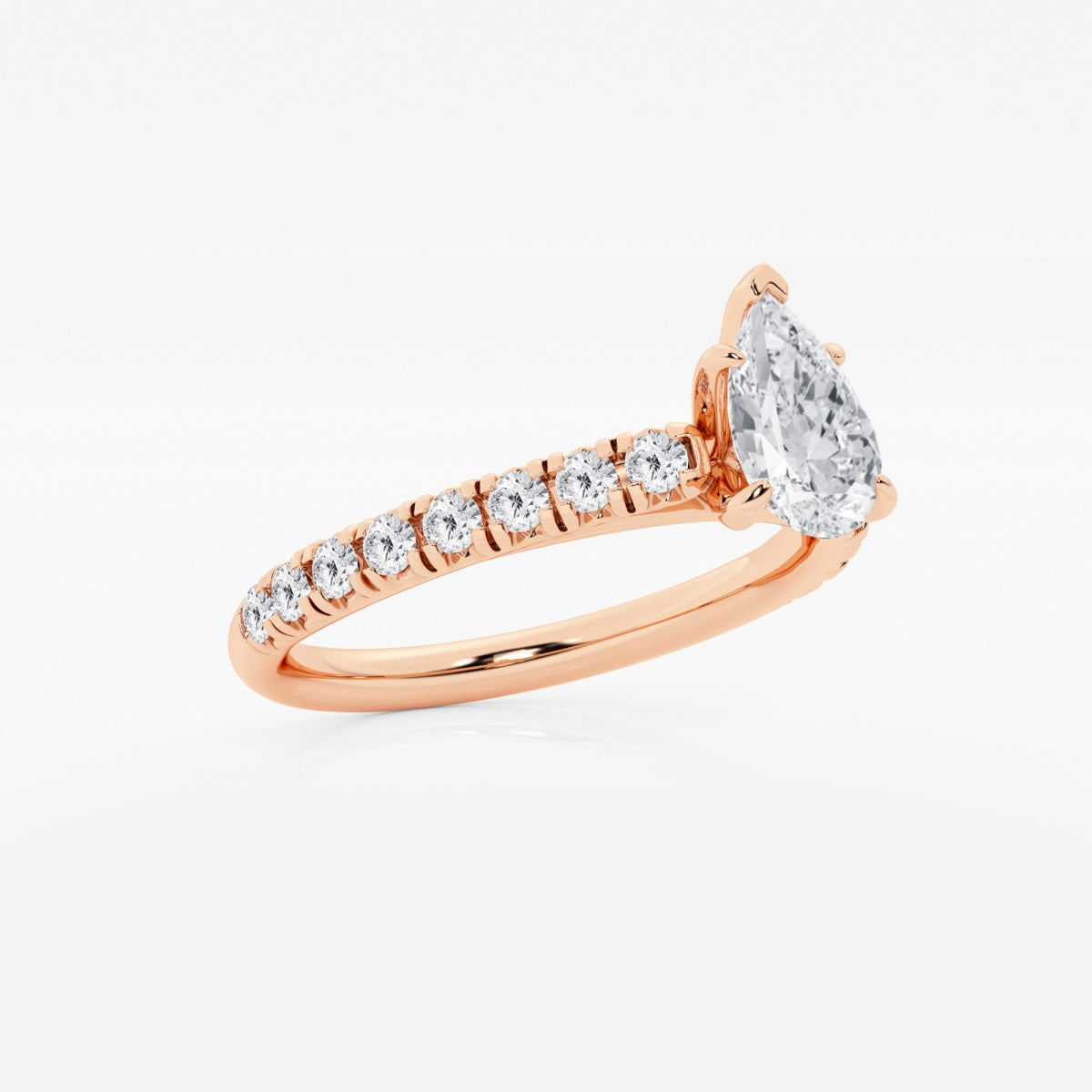 Estelle - French Pave Elegance Engagement Ring