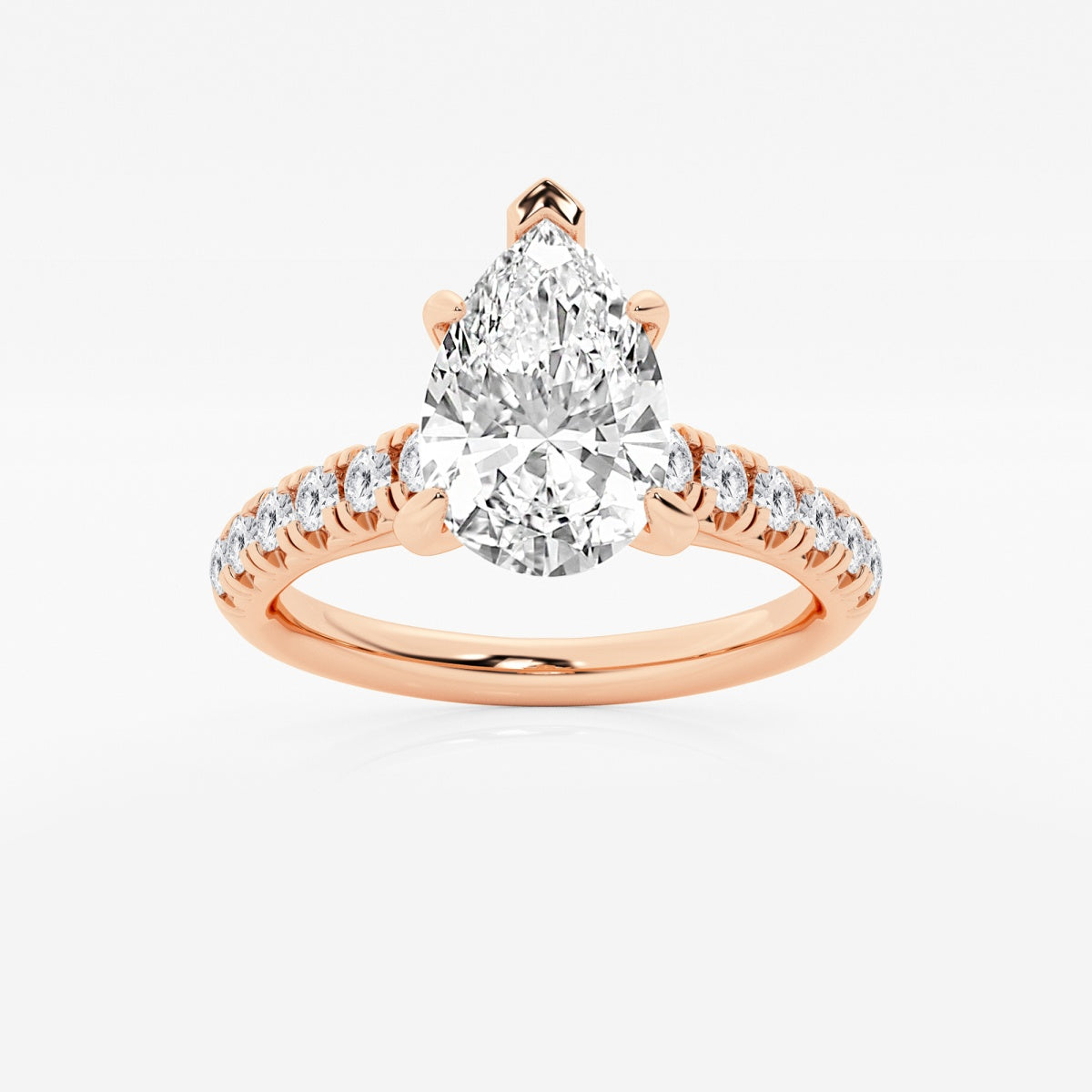 Estelle - French Pave Elegance Engagement Ring