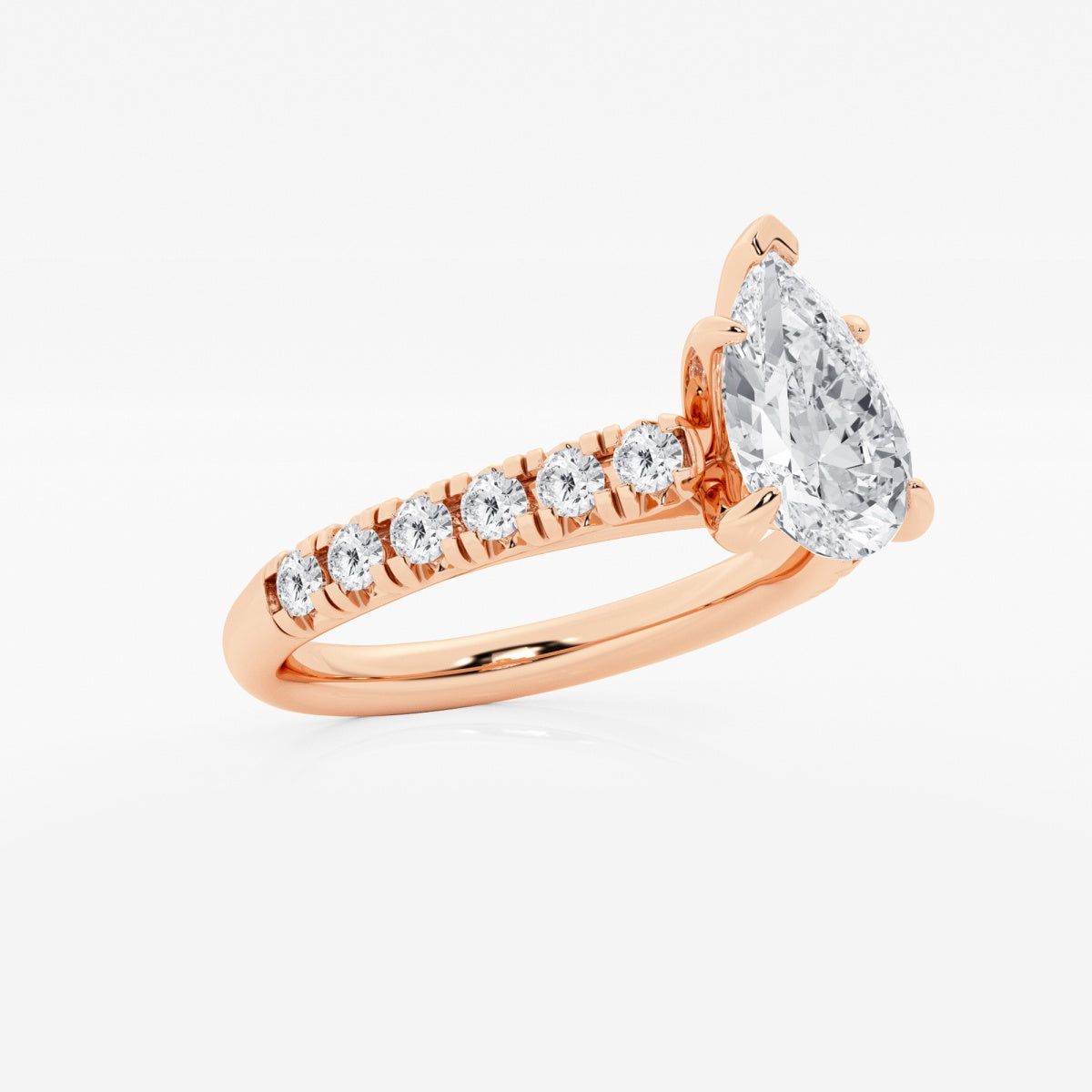 Estelle - French Pave Elegance Engagement Ring