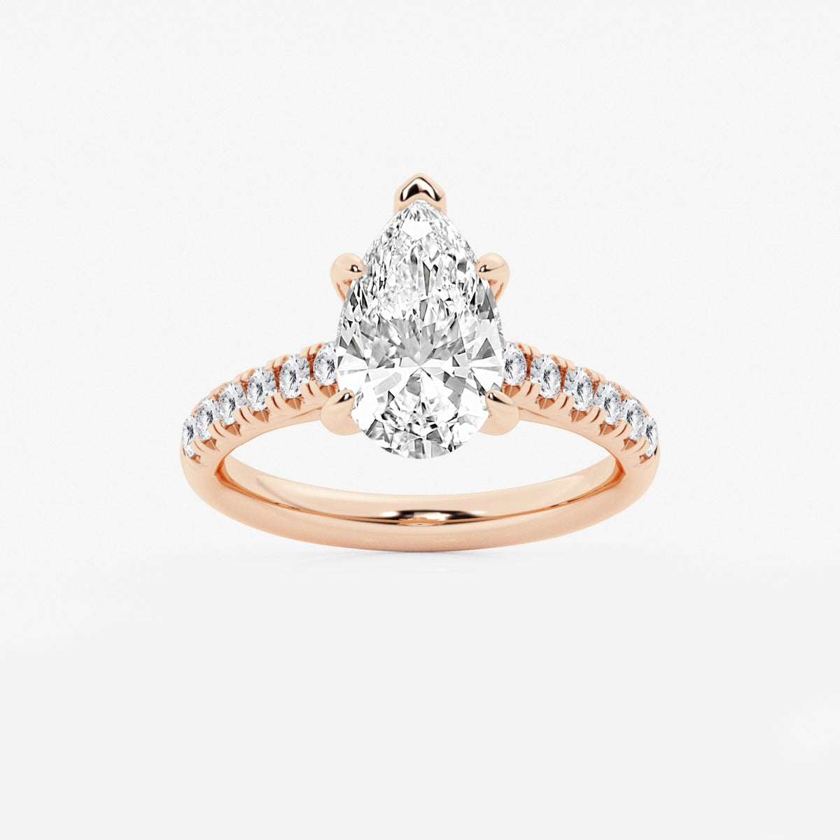 Estelle - French Pave Elegance Engagement Ring