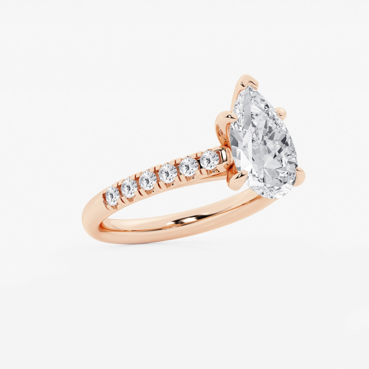 Estelle - French Pave Elegance Engagement Ring