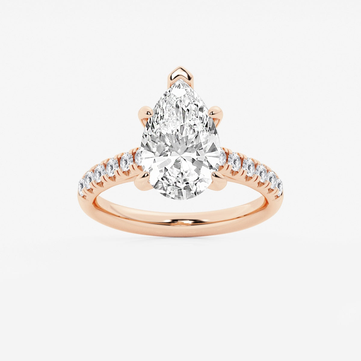 Estelle - French Pave Elegance Engagement Ring