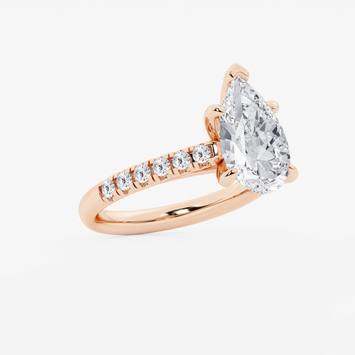 Estelle - French Pave Elegance Engagement Ring