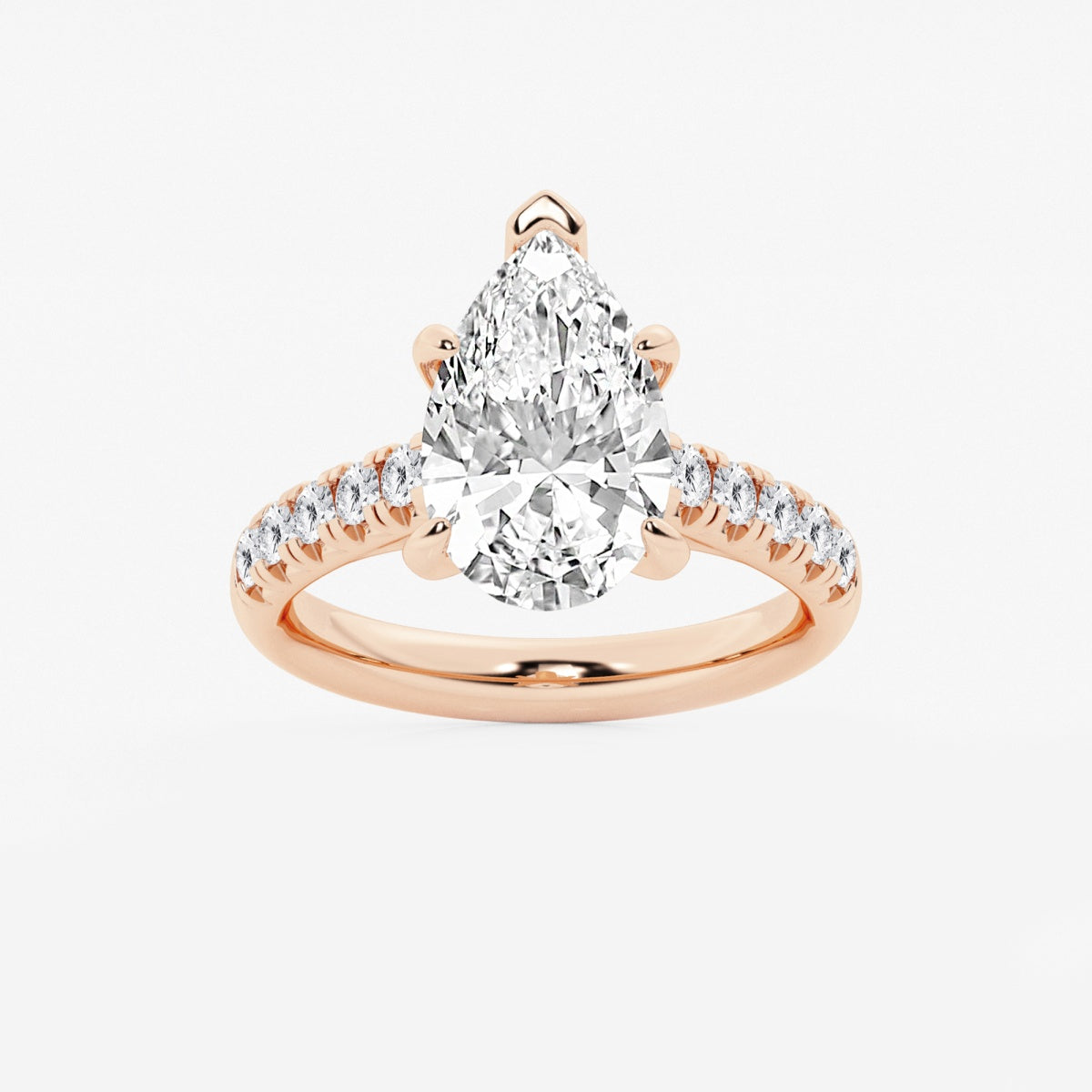 Estelle - French Pave Elegance Engagement Ring