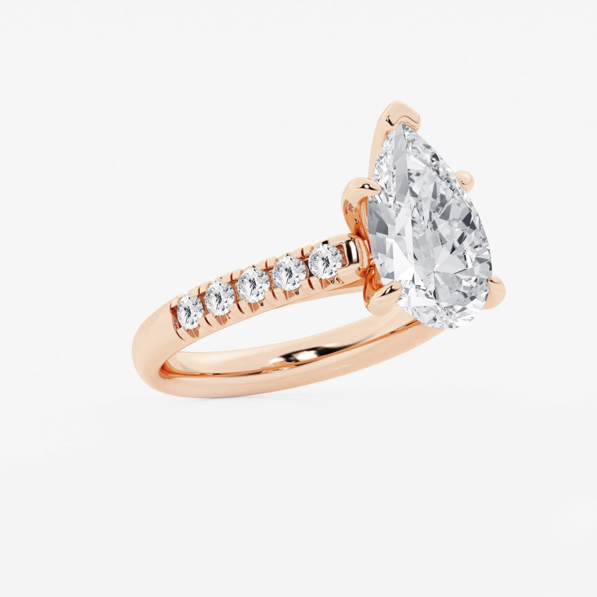 Estelle - French Pave Elegance Engagement Ring