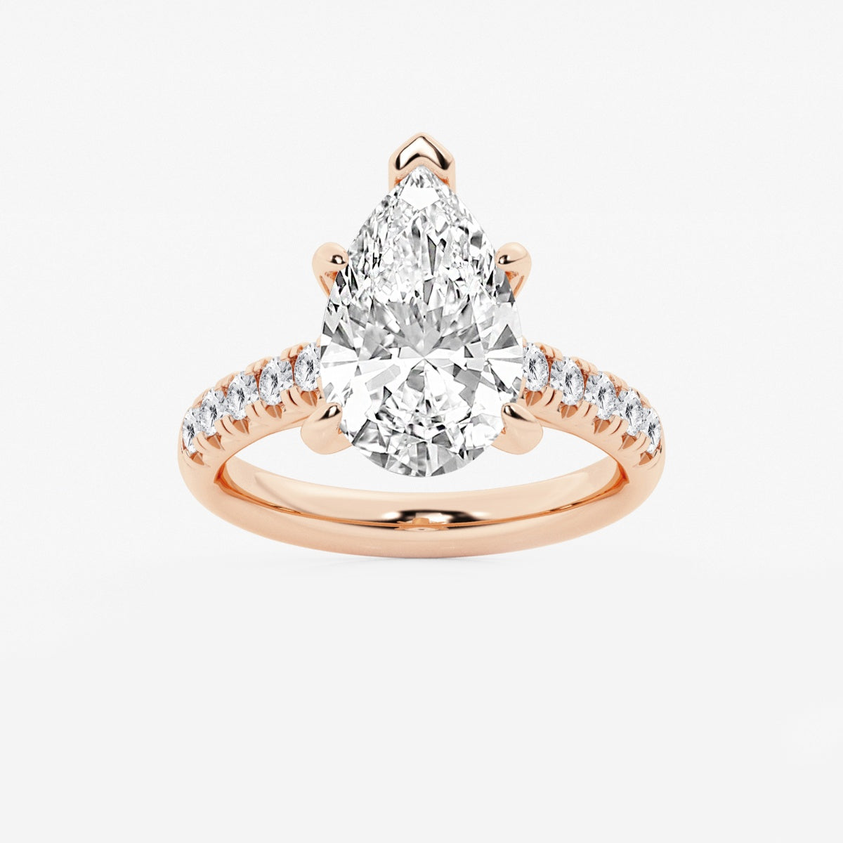 Estelle - French Pave Elegance Engagement Ring