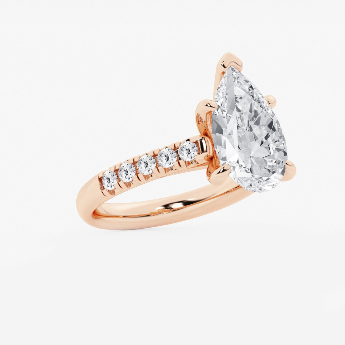 Estelle - French Pave Elegance Engagement Ring