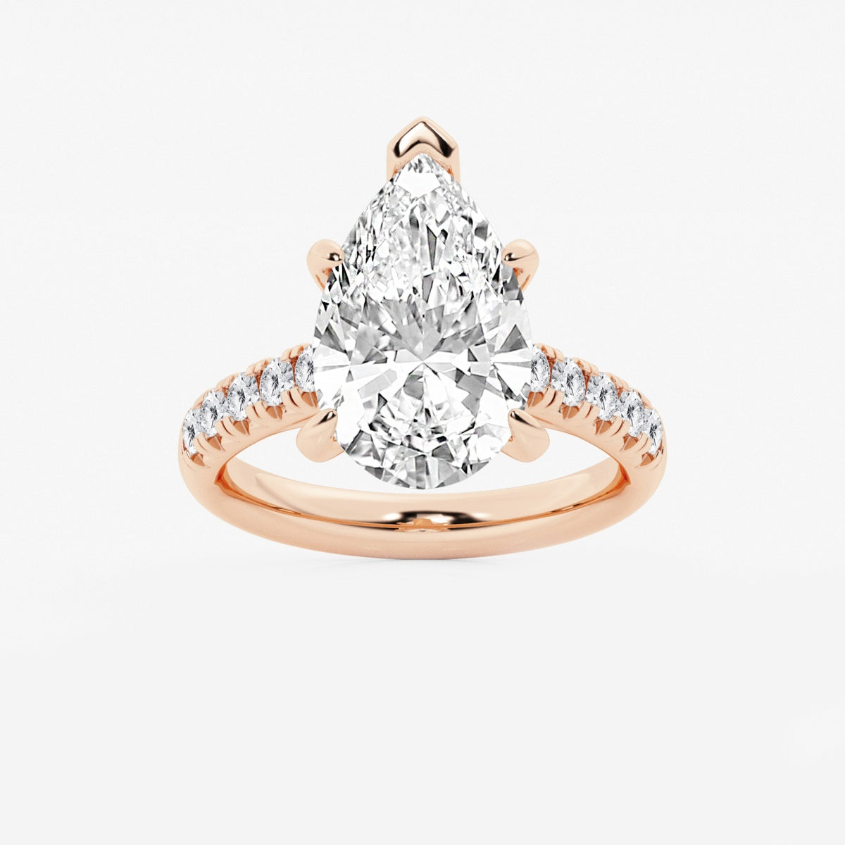 Estelle - French Pave Elegance Engagement Ring