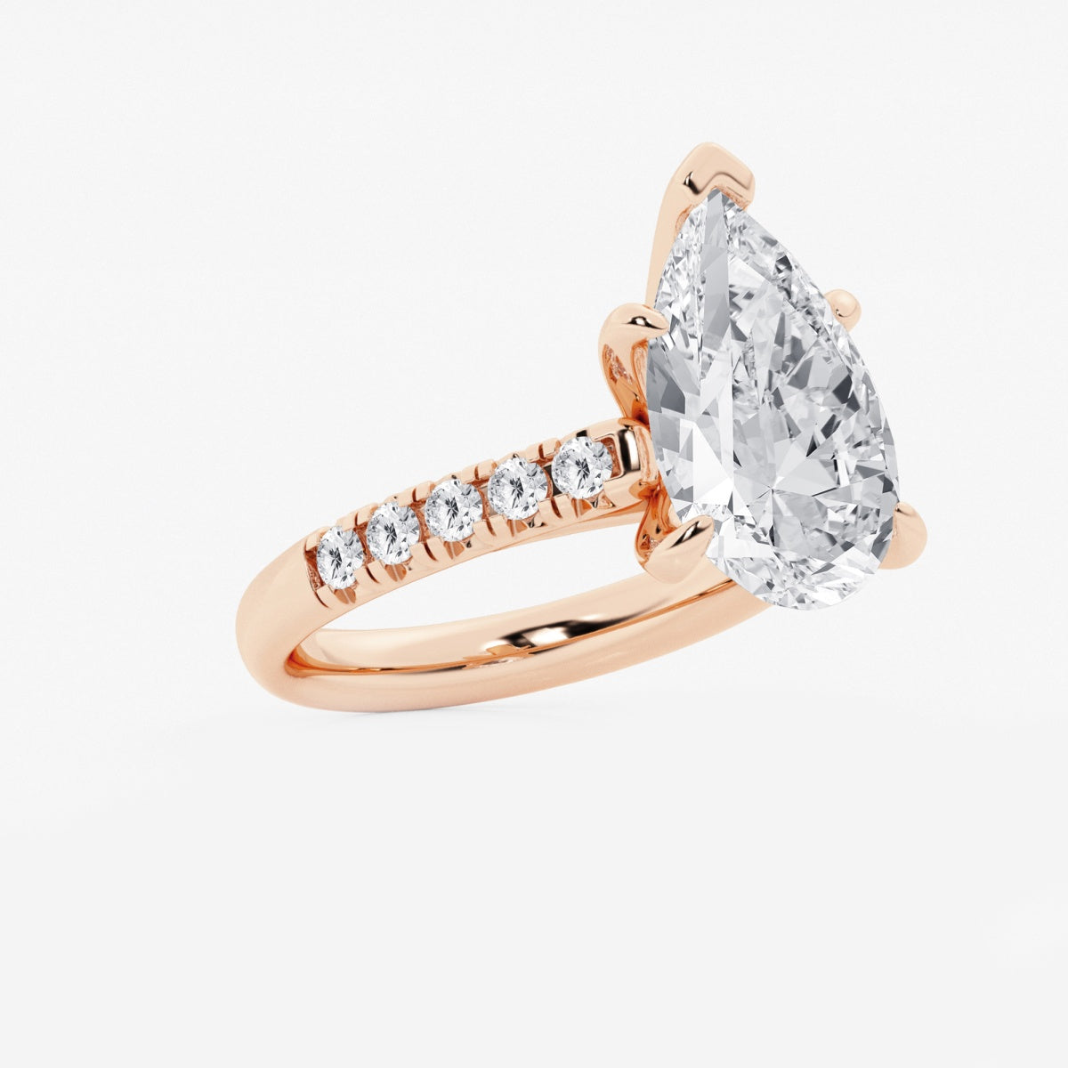 Estelle - French Pave Elegance Engagement Ring