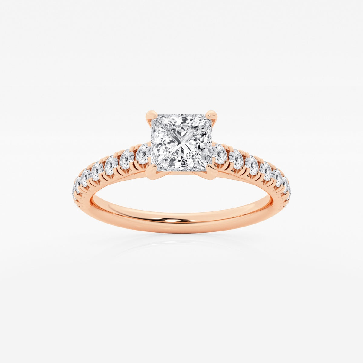 Estelle - French Pave Elegance Engagement Ring