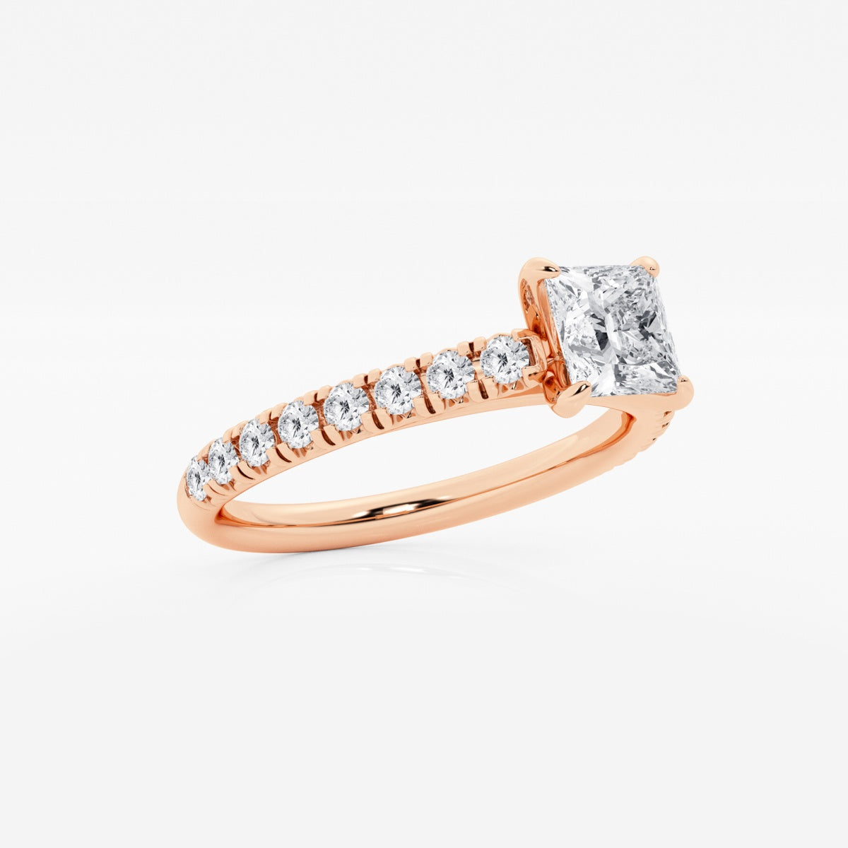 Estelle - French Pave Elegance Engagement Ring