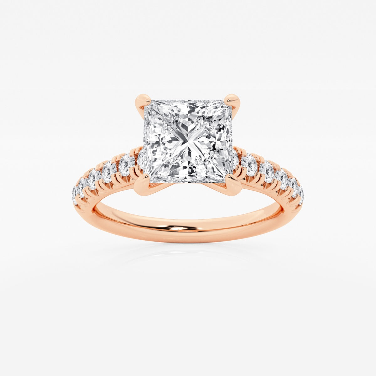 Estelle - French Pave Elegance Engagement Ring