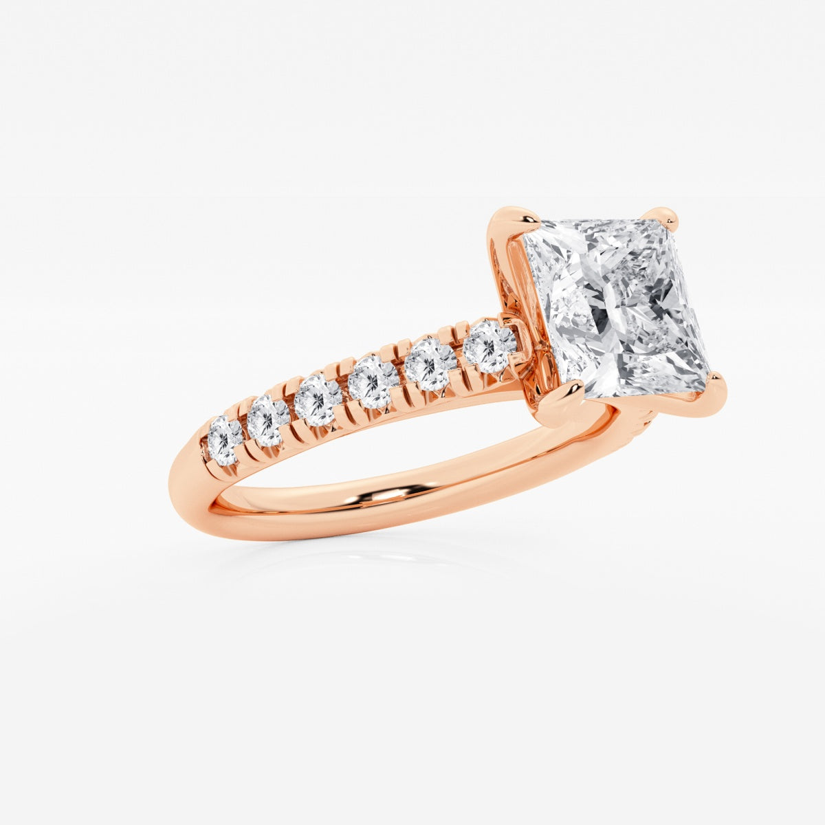 Estelle - French Pave Elegance Engagement Ring